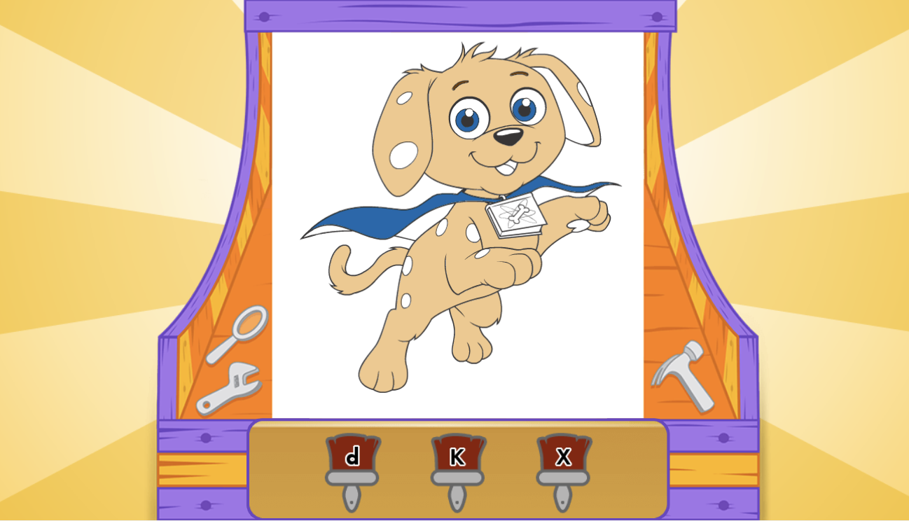 Alpha Pig's Paint by Letter